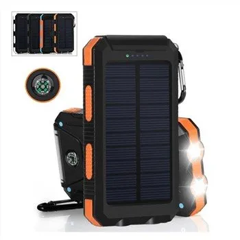 Waterproof Solar Power Bank 10000mah