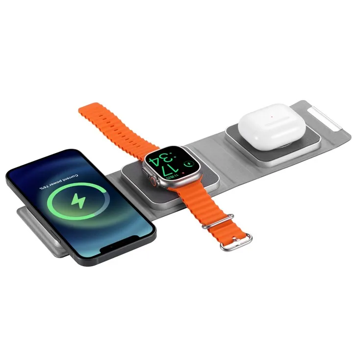 3 in 1 Foldable Magnetic Wireless Charger